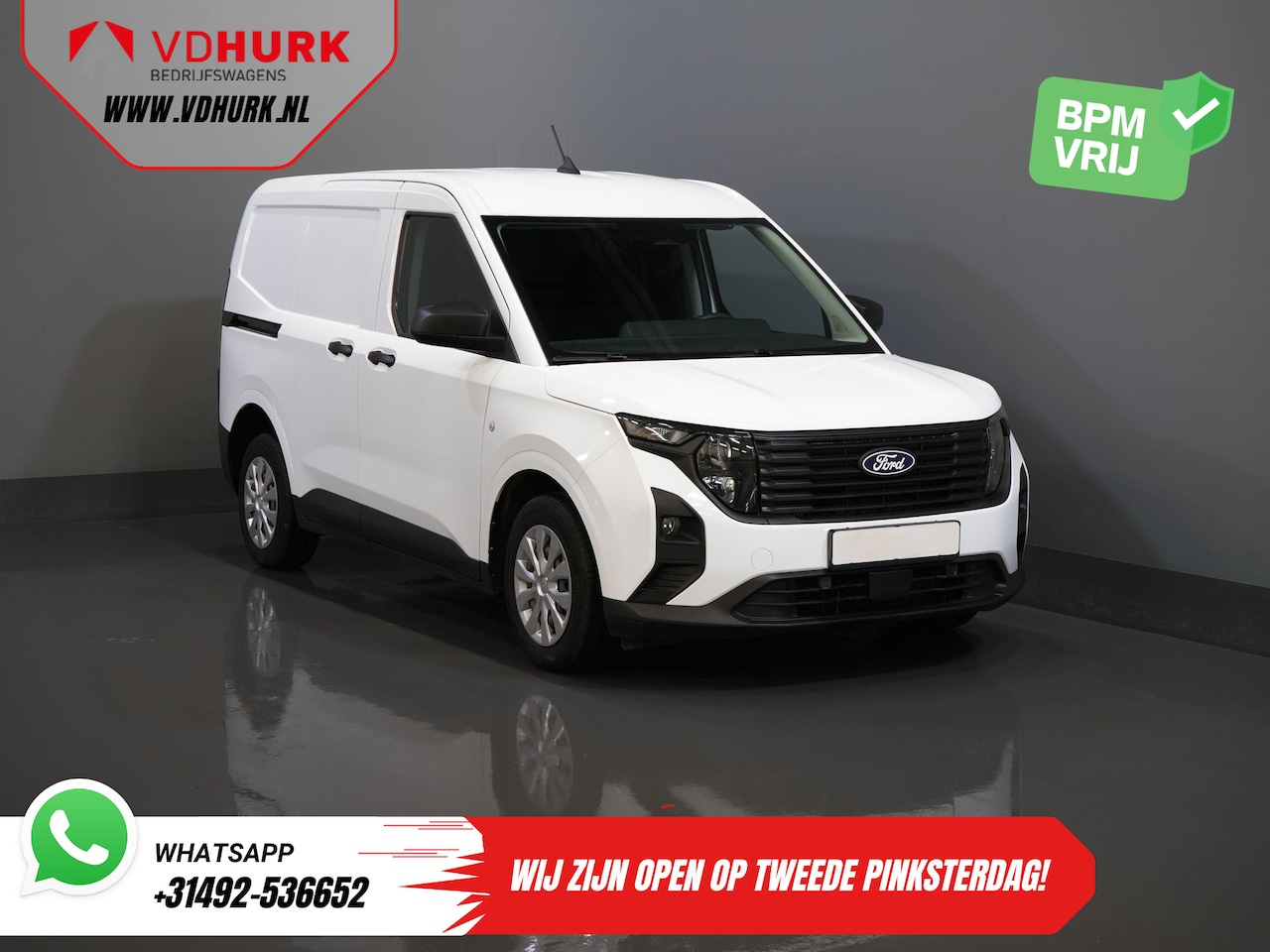 Ford Transit Courier - 1.0 Trend 100 pk BENZINE BPM VRIJ! Garantie 05-2029/ Carplay/ Virtual Cockpit/ Airco/ Crui - AutoWereld.nl