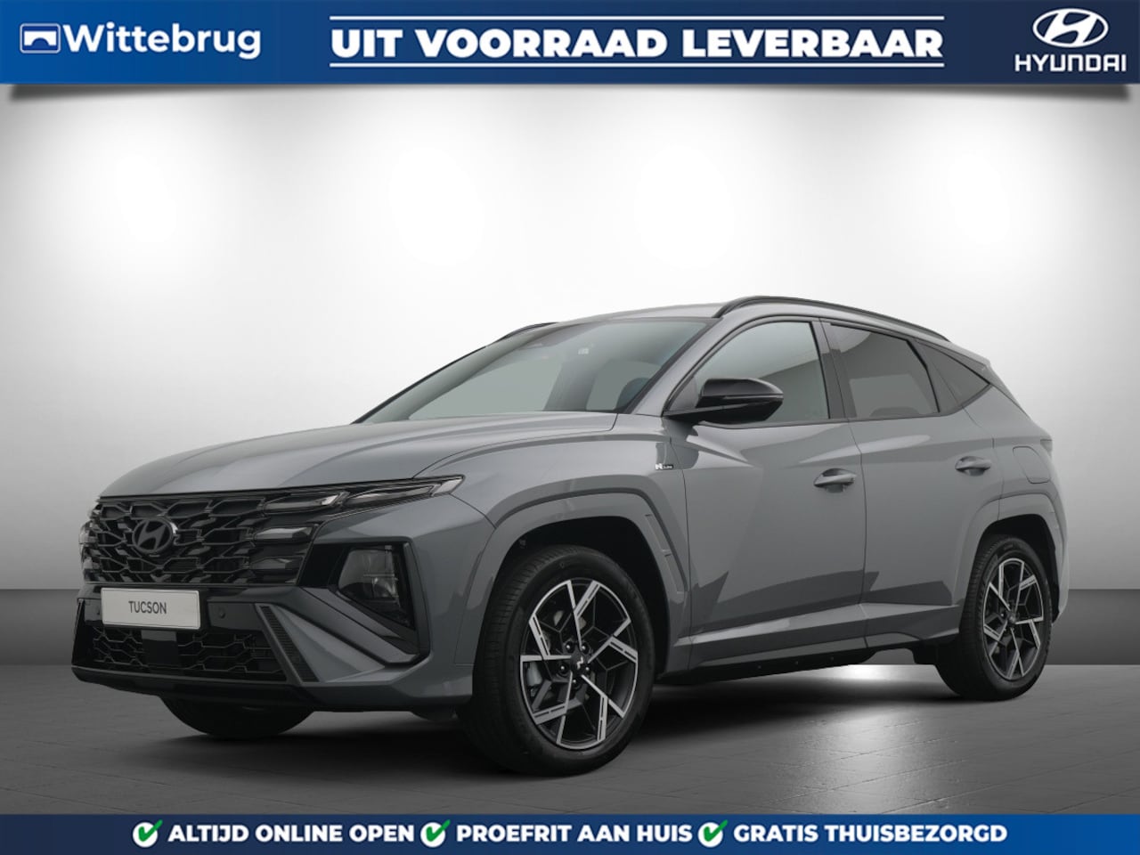 Hyundai Tucson - 1.6 T-GDI PHEV N Line Business Plug-In Hybride Automaat NETTO bijtelling vanaf 296 euro pe - AutoWereld.nl