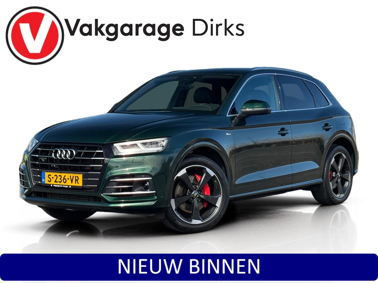 Audi Q5 - 55 TFSI Quattro 367 PK Competition S-Line ✅ Luxe Leder ✅ B&O ✅ Luchtvering - AutoWereld.nl