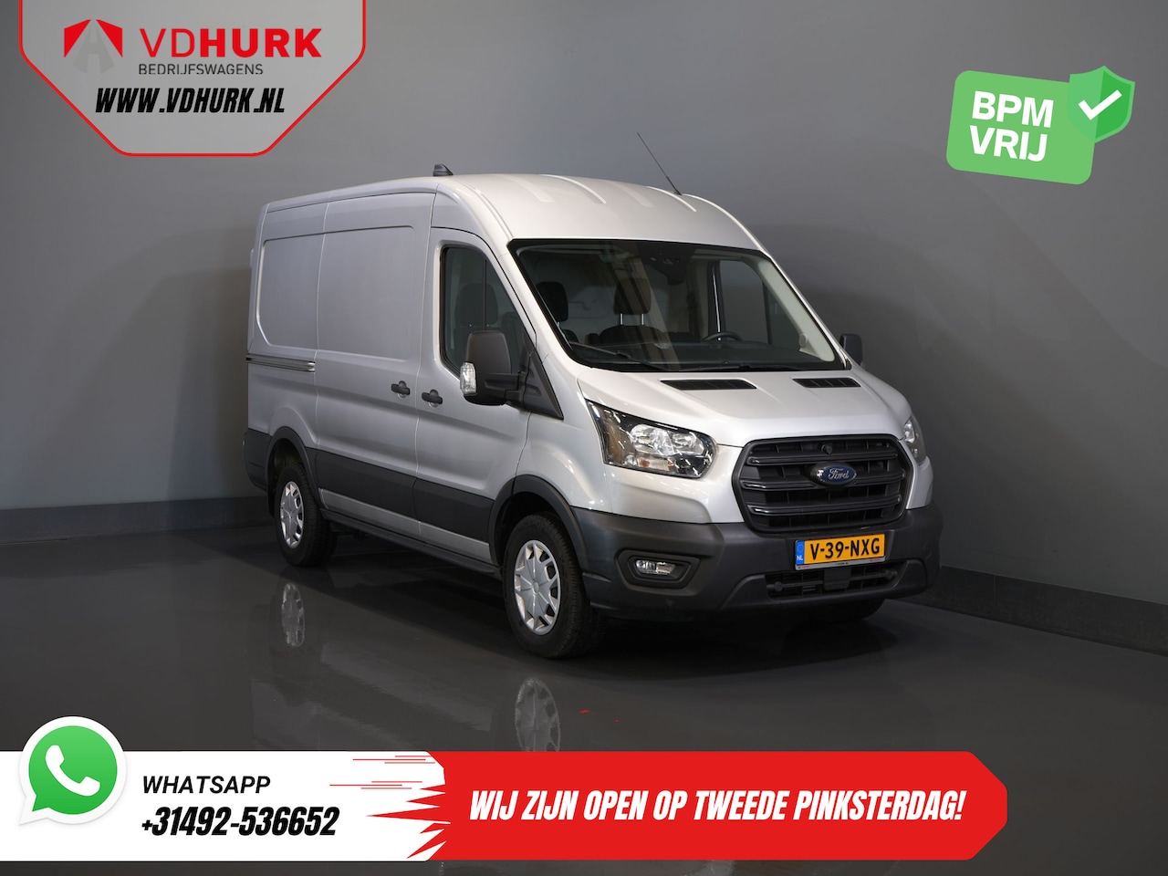 Ford Transit - 2.0 TDCI 130 pk L2H2 Trend PDC/ Cruise/ Verw.voorruit/ Airco - AutoWereld.nl