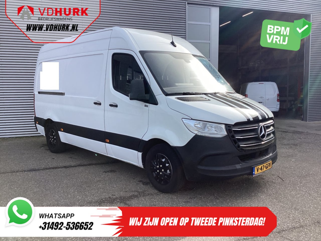 Mercedes-Benz Sprinter - 314 2.2 CDI Aut. L2H2 EXPORT Carplay/ Airco/ Camera/ Cruise/ DAB/ Trekhaak - AutoWereld.nl