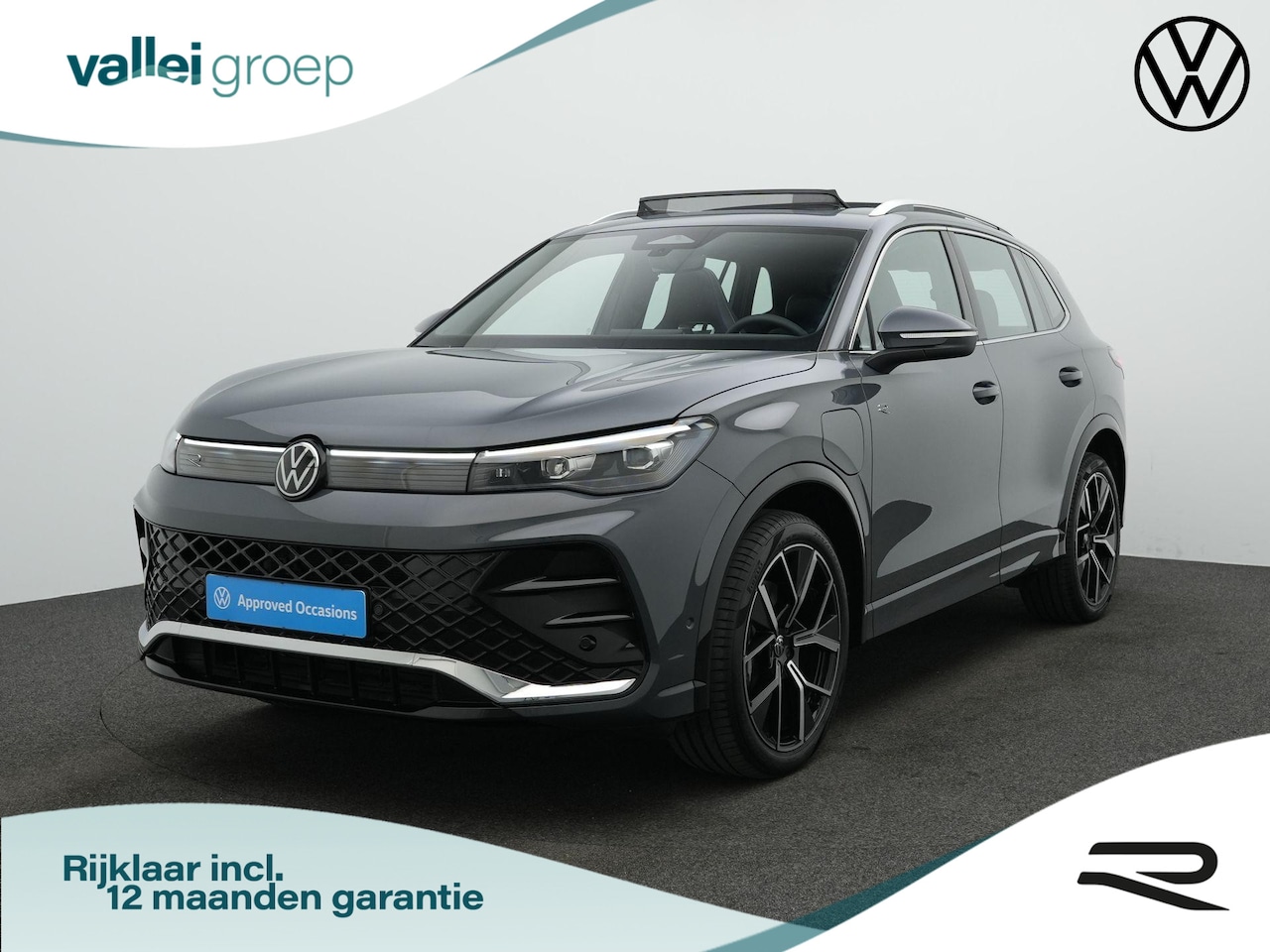 Volkswagen Tiguan - 1.5 TSI eHybrid 204 pk DSG R-Line | Panoramadak | Adaptief onderstel | Stuur-/stoelverwarm - AutoWereld.nl