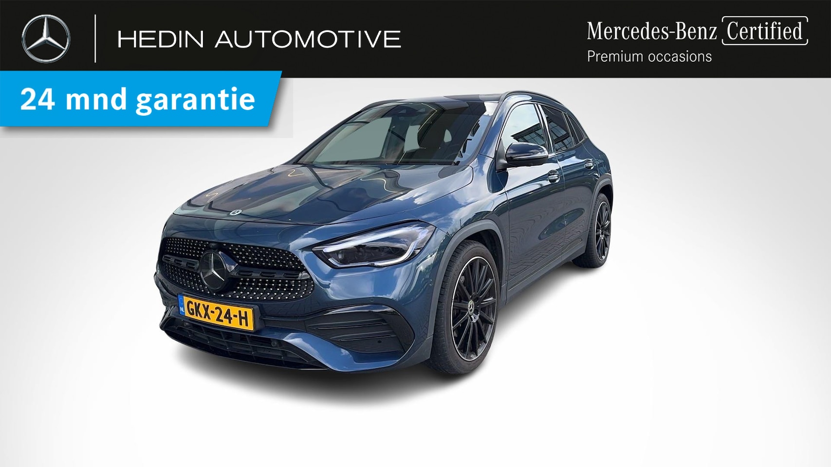 Mercedes-Benz GLA-Klasse - GLA 180 Automaat AMG Line | LED | Sfeerverlichting | Parkeerpakket inclusief 360°-camera | - AutoWereld.nl