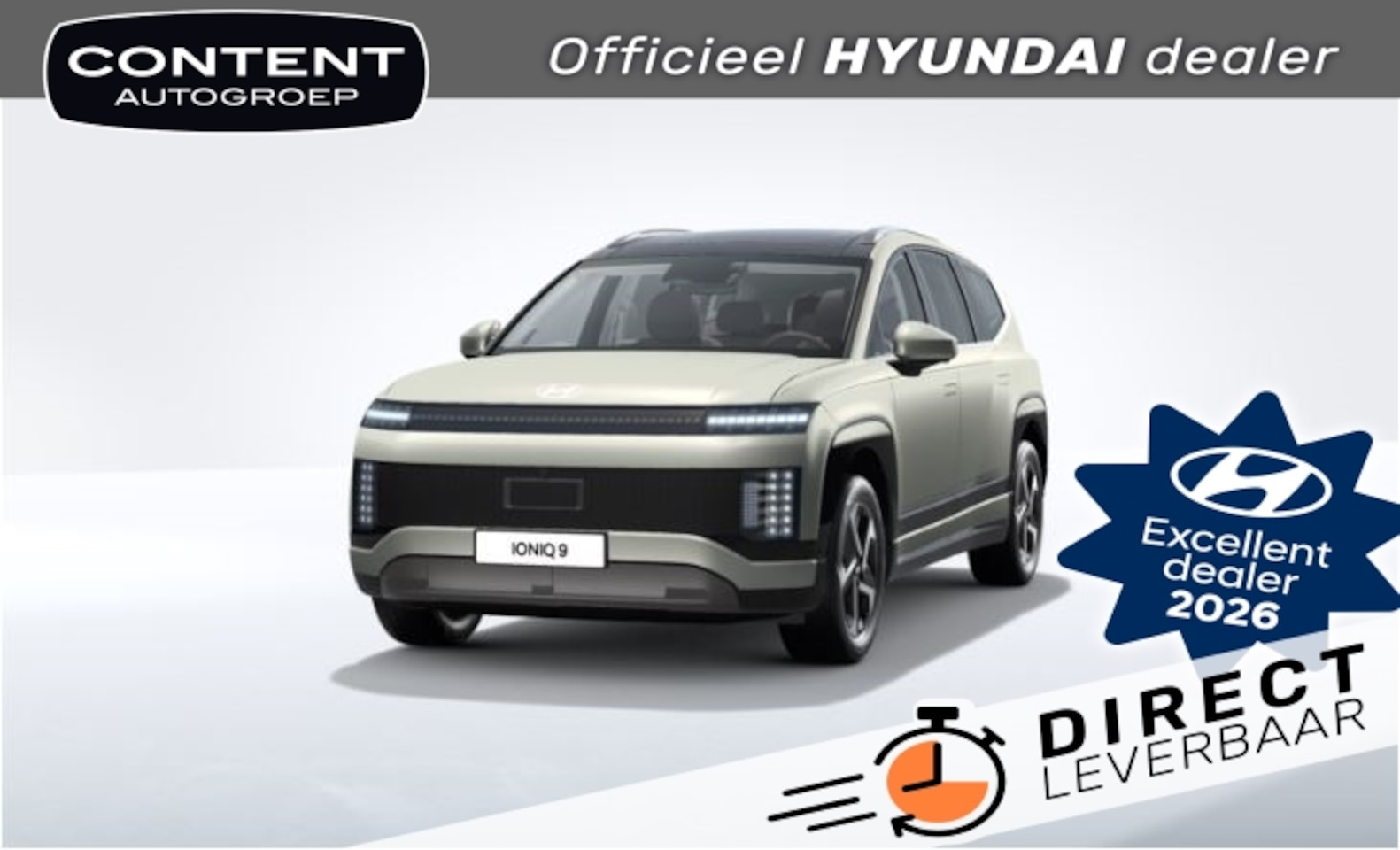 Hyundai IONIQ 9 - Connect Plus 110 kWh RWD I Nu te bestellen! - AutoWereld.nl