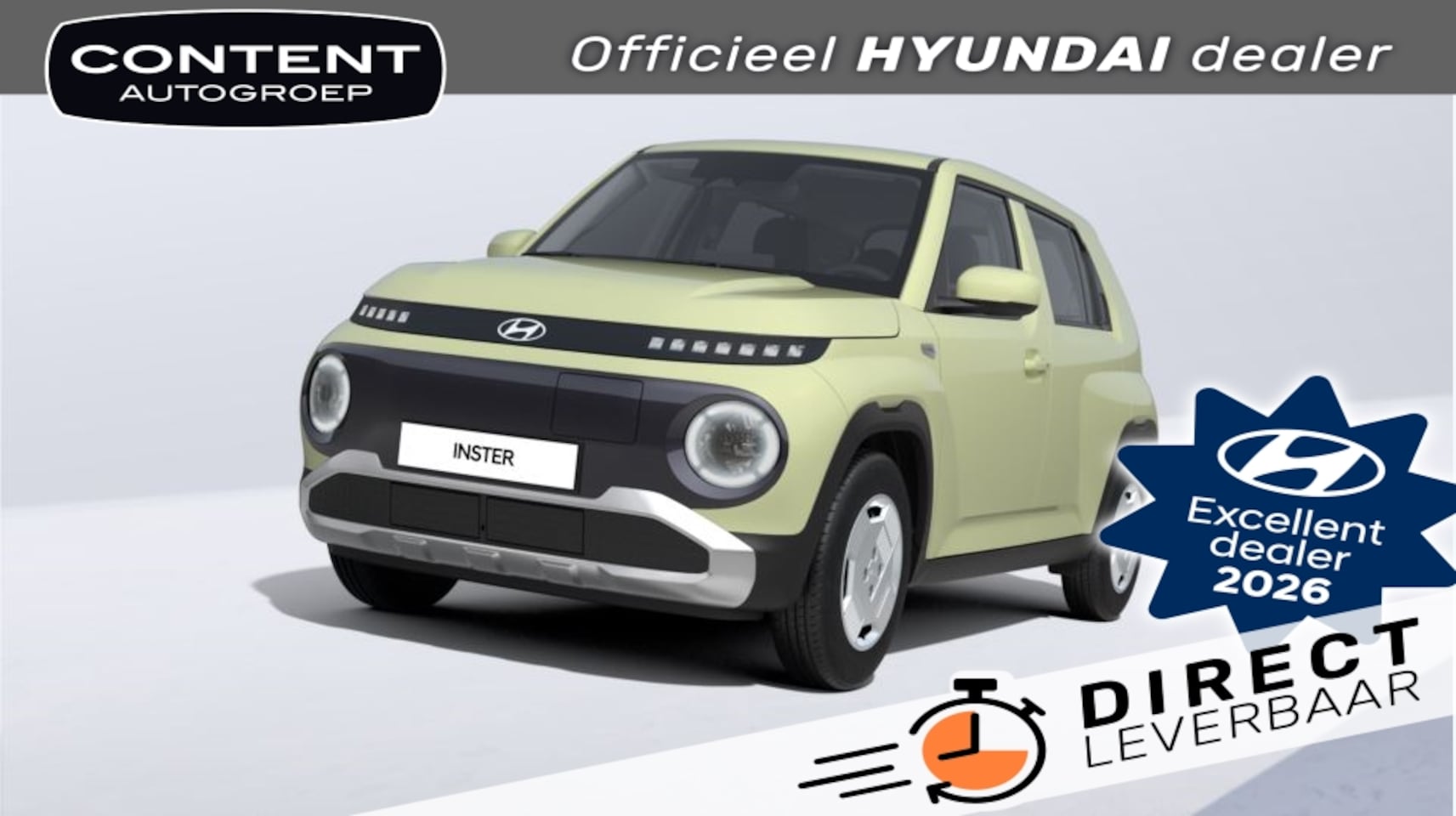 Hyundai Inster - 49 kWh 115pk E-Motion I Inruilvoordeel! - AutoWereld.nl