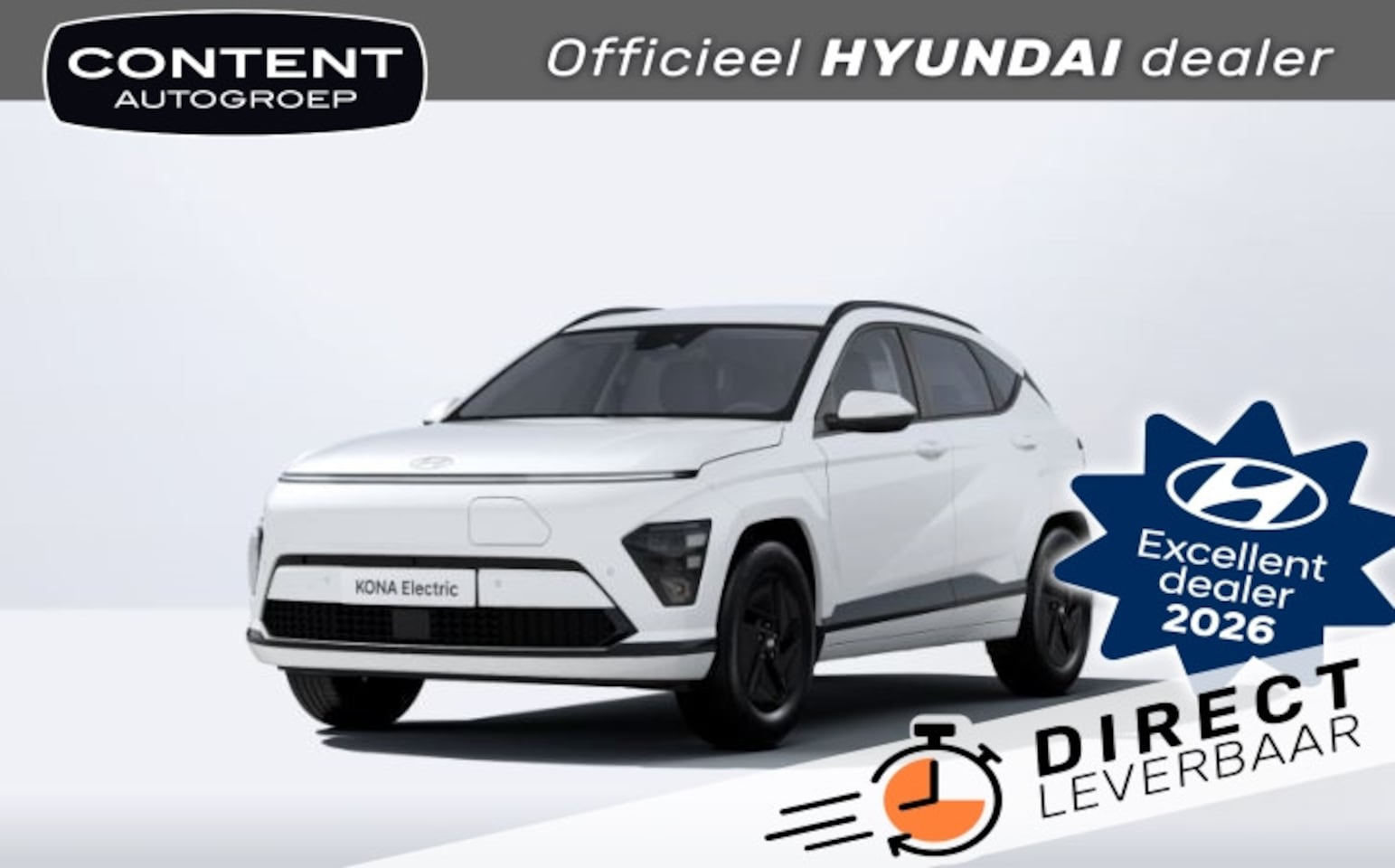 Hyundai Kona - 48,6 kWh Pure Edition - AutoWereld.nl
