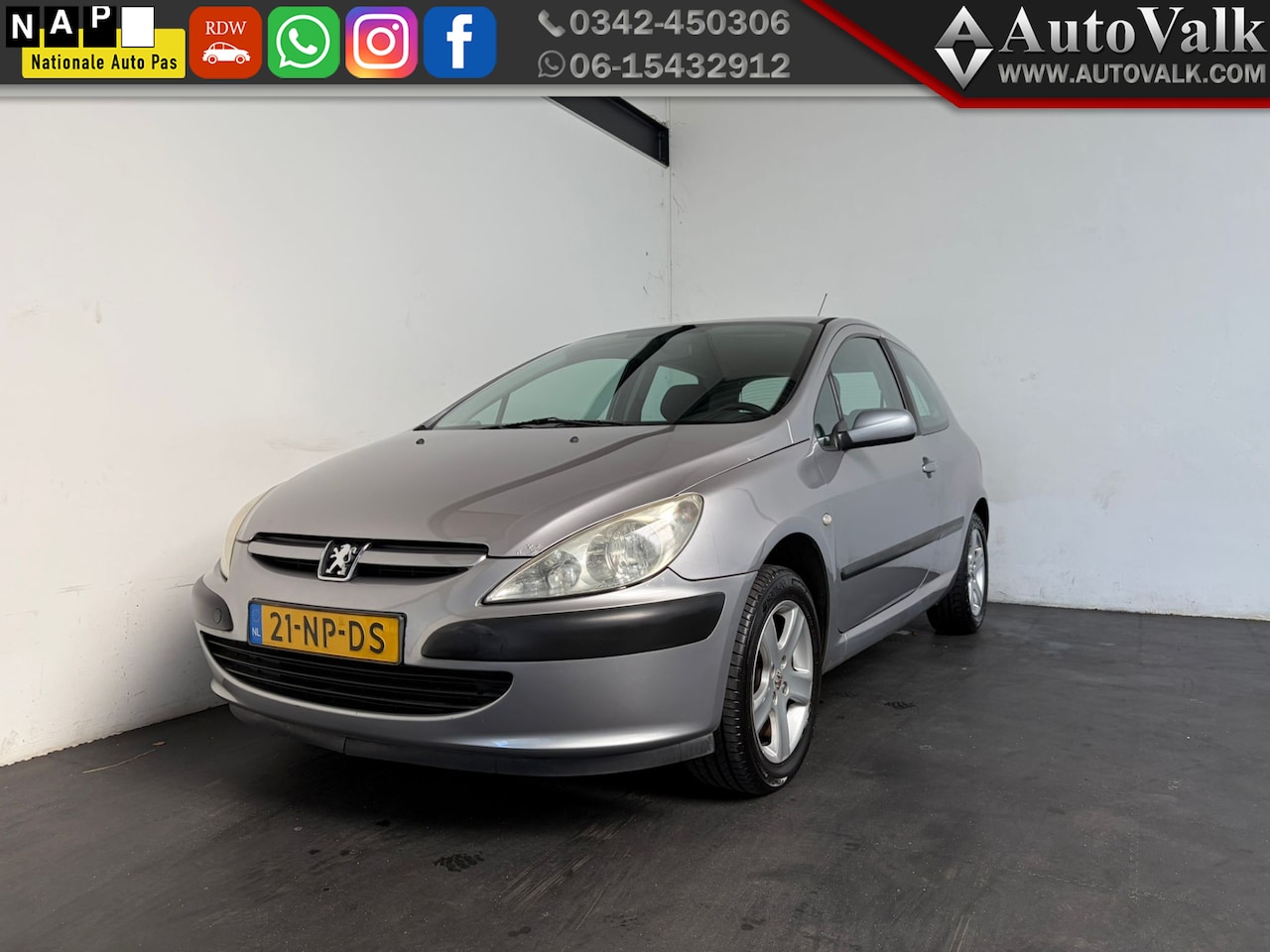 Peugeot 307 - 2.0-16V XS. Airco. APK 09-2026! - AutoWereld.nl