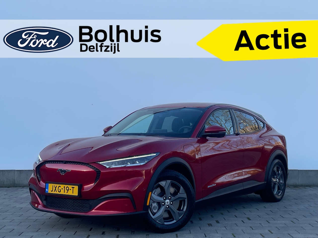 Ford Mustang Mach-E - RWD 75 kWh 268 pk | B&O | Adapt. cruise | LED | 360° Camera | El. a. klep | Apple Carplay - AutoWereld.nl