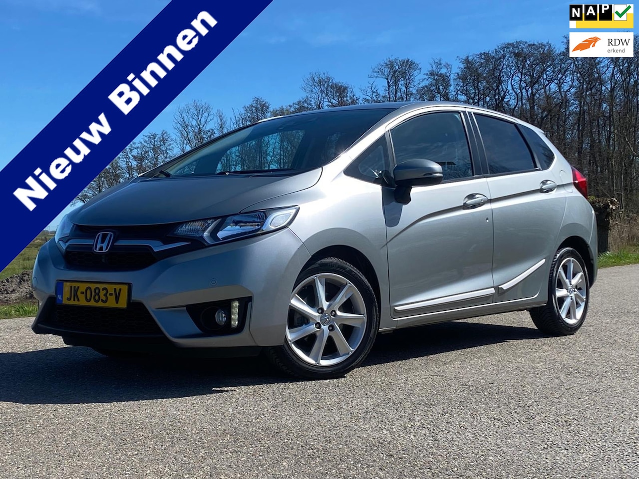 Honda Jazz - 1.3 i-VTEC Elegance Automaat 5DRS NAVI CAMERA NAP GOED ONDERHOUDEN - AutoWereld.nl