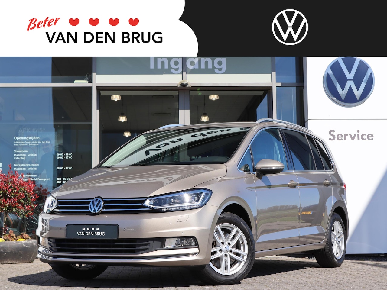 Volkswagen Touran - 1.4 TSI 150 pk DSG Highline | Trekhaak Afneembaar | Navigatie | LED | ACC | Camera | Clima - AutoWereld.nl