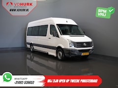 Volkswagen Crafter - 35 2.0 TDI L3H2 EXPORT ONLY €8.409 Incl.BTW BPM VRIJ Rolstoellift/ 9 Pers/ 9P/ Sidebars/ R