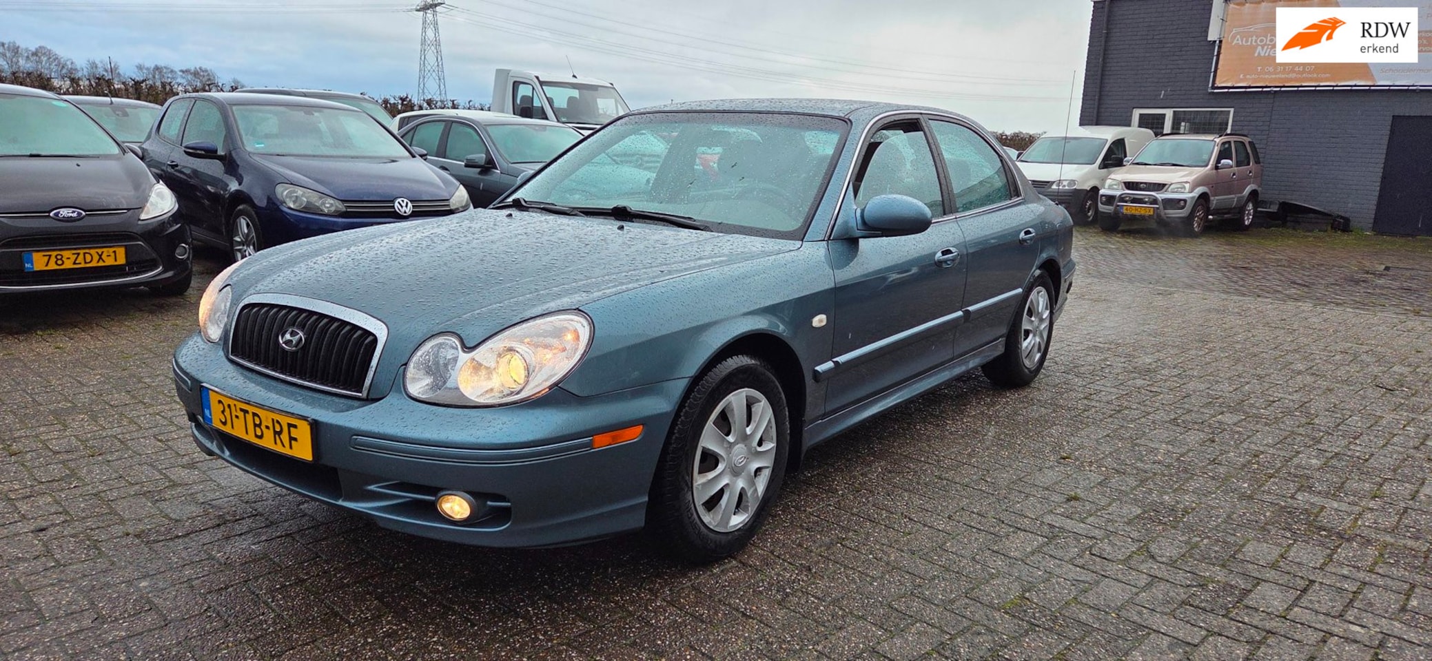 Hyundai Sonata - 2.4 Style Automaat Lpg g3 UNIEK PARELTJE - AutoWereld.nl