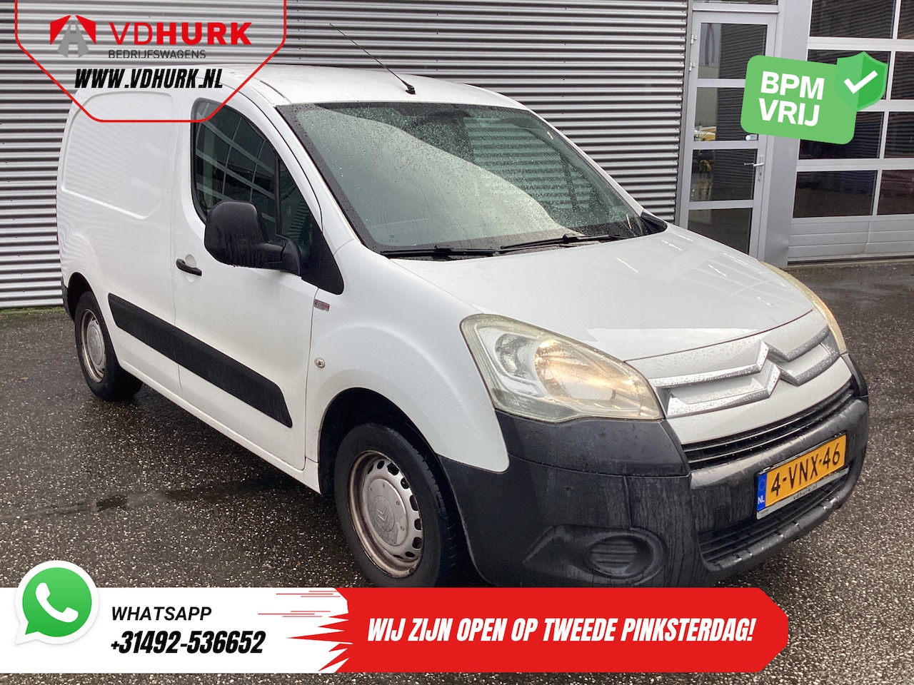 Citroën Berlingo - 1.6 HDI EXPORT APK 07-2026/ NL Auto/ D.B. Riem VV/ Airco - AutoWereld.nl