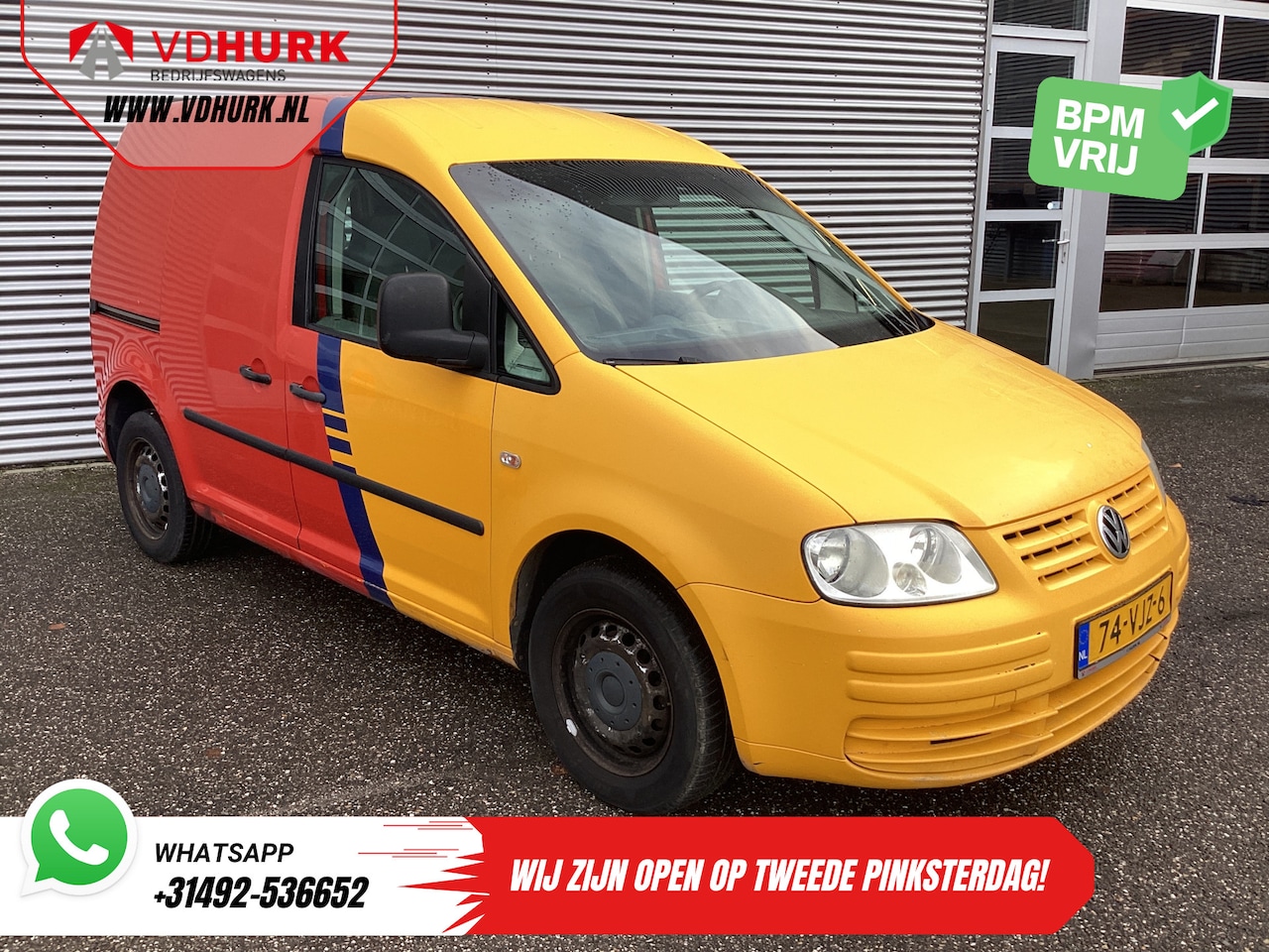 Volkswagen Caddy - 2.0 SDI EXPORT ONLY DB-Riem V.V./ Airco/ Cruise - AutoWereld.nl