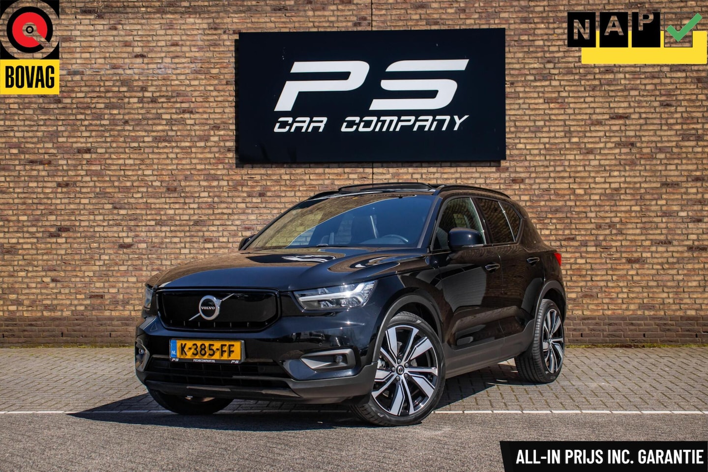 Volvo XC40 - Recharge P8 AWD R-Design Recharge P8 AWD R-Design 408pk, Orig. NL, Pano - AutoWereld.nl
