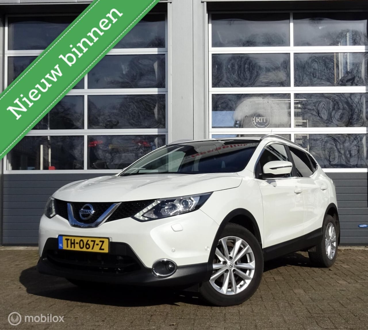 Nissan Qashqai - 1.2 Tekna AUTOMAAT NAVI|CAMERA - AutoWereld.nl