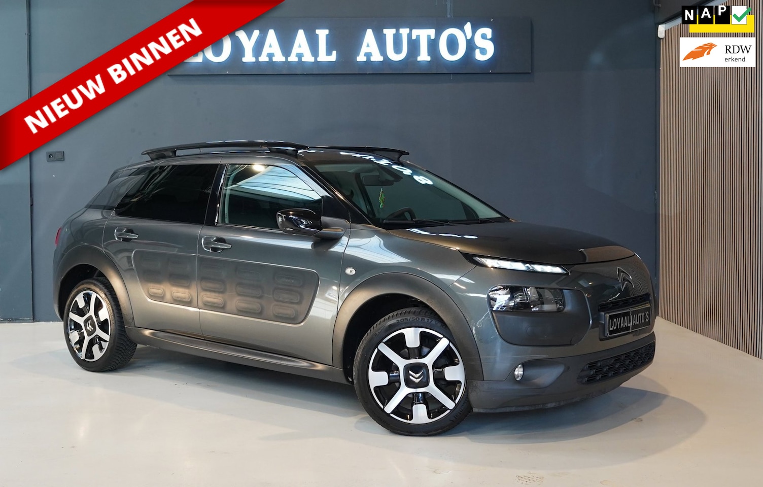 Citroën C4 Cactus - 1.2 PureTech Shine | AUTO | NAVI | AIRCO | STOELVERW. | CRUISE | PDC | ACHTER.CAMERA| APK - AutoWereld.nl