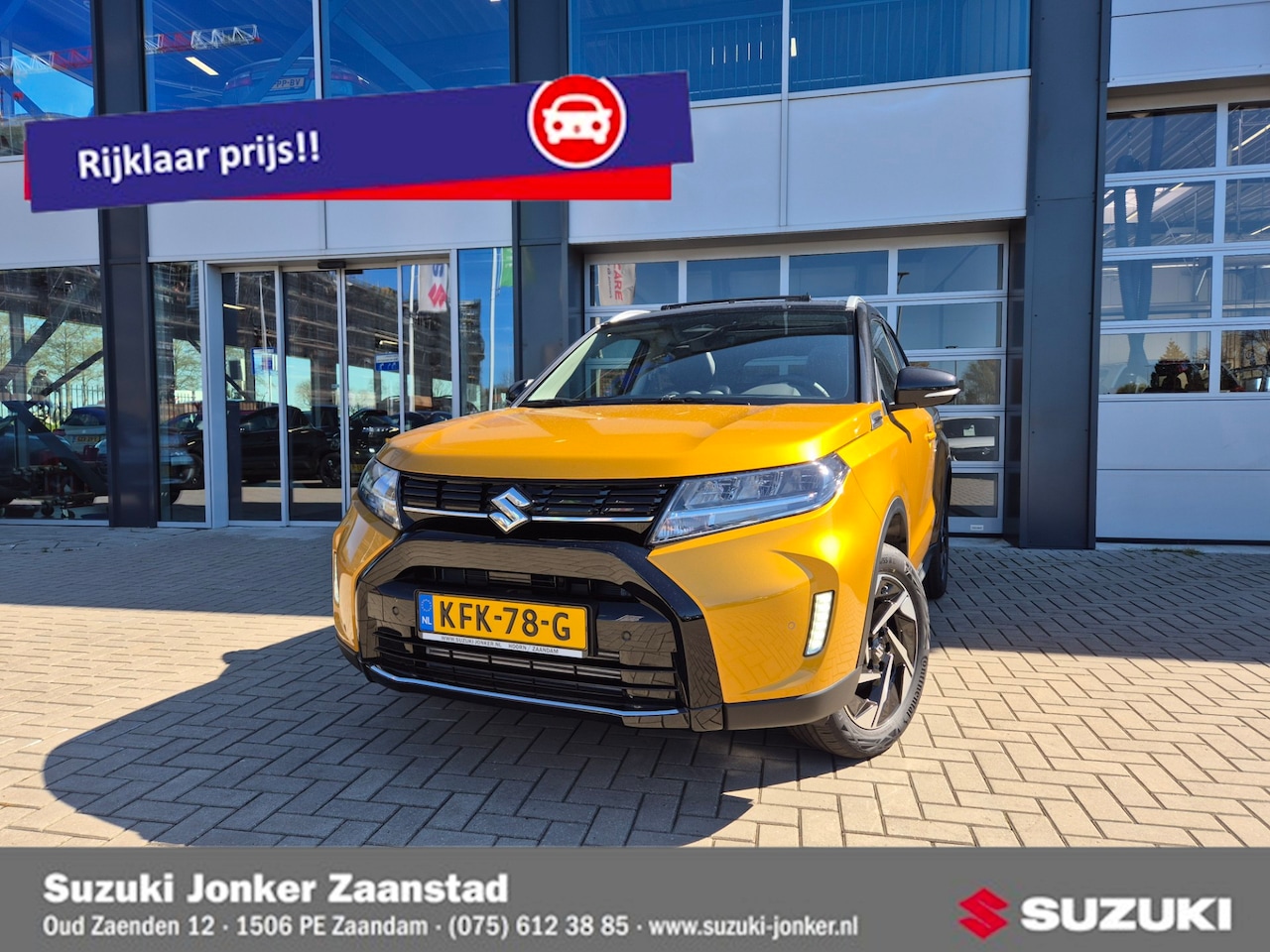 Suzuki Vitara - 1.4 Boosterjet Smart Hybrid Style Automaat Panodak!! - AutoWereld.nl