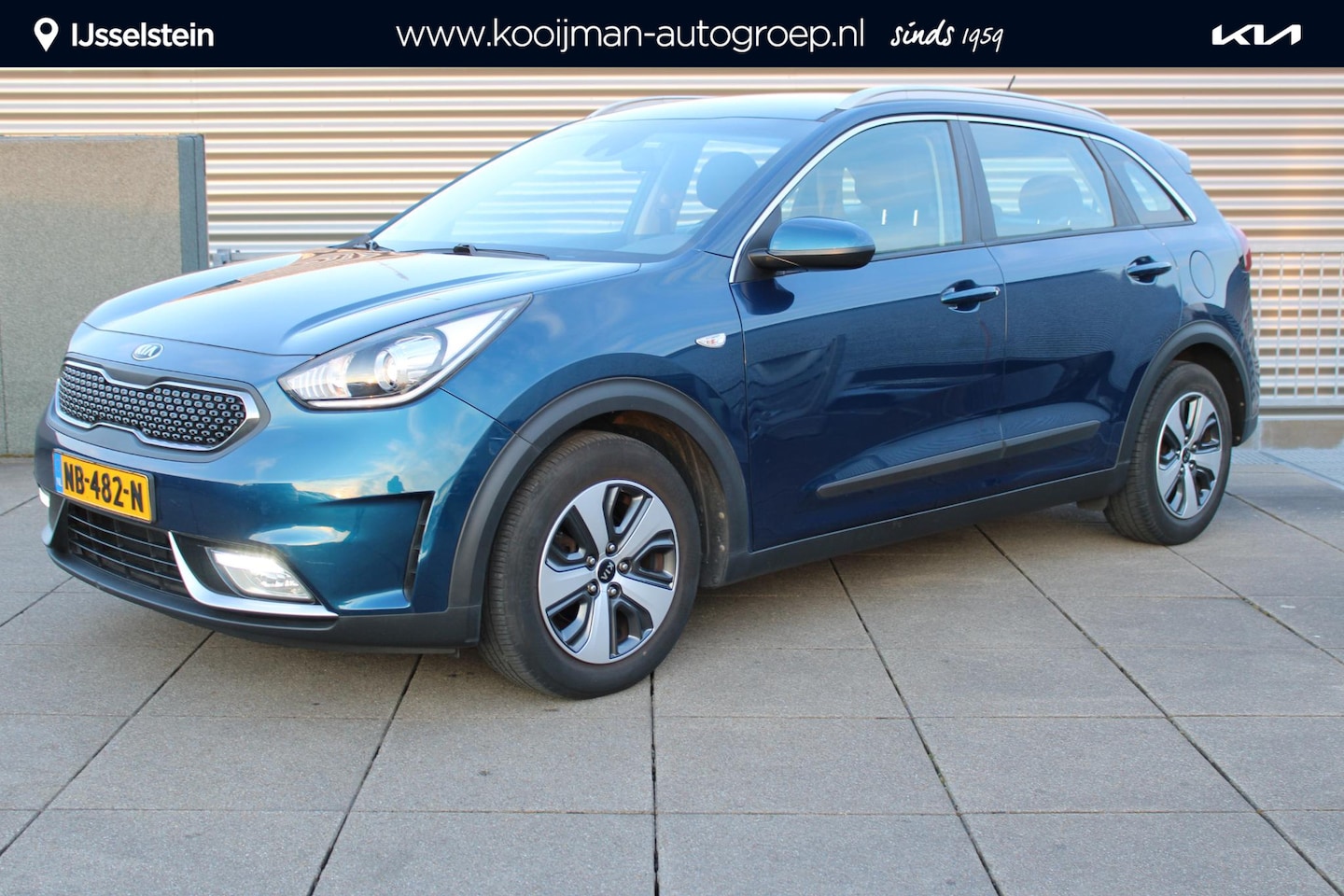 Kia Niro - 1.6 GDi Hybrid ComfortLine ELECTRISCH PAKKET, METALLIC, 100% DEALER ONDERHOUDEN - AutoWereld.nl