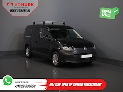Volkswagen Caddy Cargo Maxi - 2.0 TDI 125 pk DSG Aut. Standkachel/ Stoelverw./ Carplay/ Airco/ Dakdragers/ Cruise/ PDC/