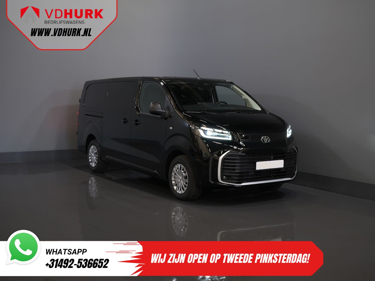 Toyota ProAce Electric Worker - 75 kWh L3 345 km WLTP LED/ Snellader/ Keyless/ Adapt.Cruise/ Stuurverw./ Stoelverw./ Navi/ - AutoWereld.nl