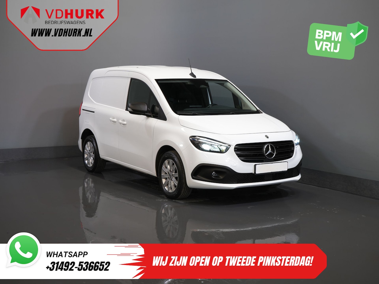 Mercedes-Benz Citan - 112 CDI 3 Pers./ LED/ Stoelverw./ Carplay/ Camera/ Navi/ PDC/ Cruise/ LMV - AutoWereld.nl