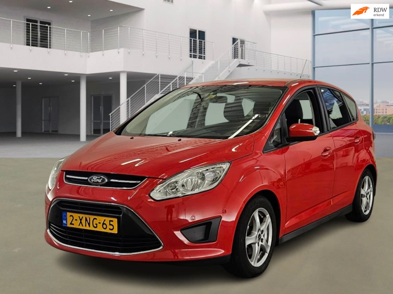 Ford C-Max - 1.0 Titanium|IN UITMUNTENDSTAAT|FERRARI ROOD|LAGE KM |STOELVERW|PDC - AutoWereld.nl