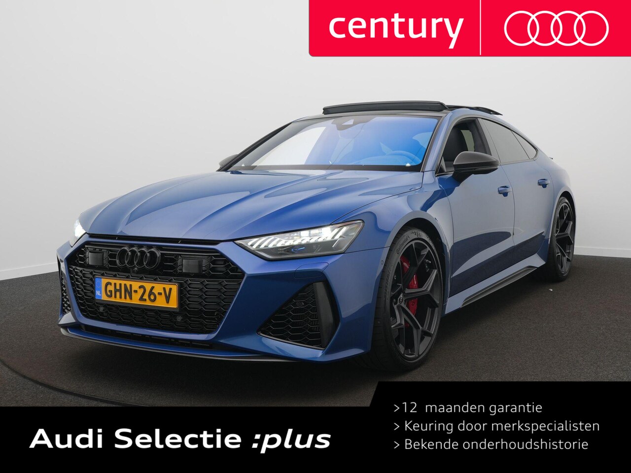 Audi RS7 - sportback 4.0 TFSI RS 7 quattro Performance | PANORAMADAK | B&O ADVANCED | KERAMISCH | - AutoWereld.nl