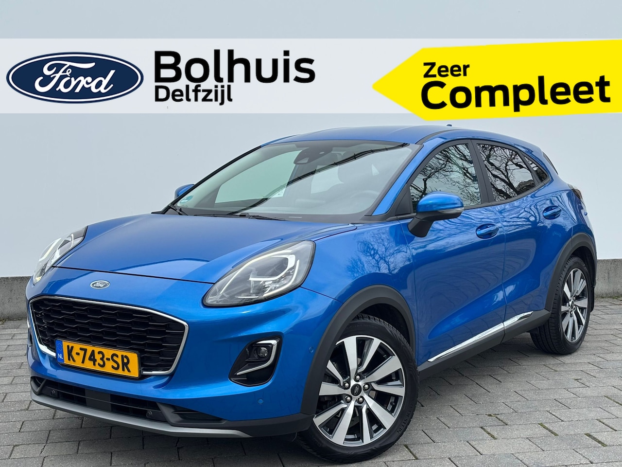 Ford Puma - EcoBoost Hybrid Titanium X | Key Less | Adaptieve Cruise | Winterpack | 100% dealer onderh - AutoWereld.nl