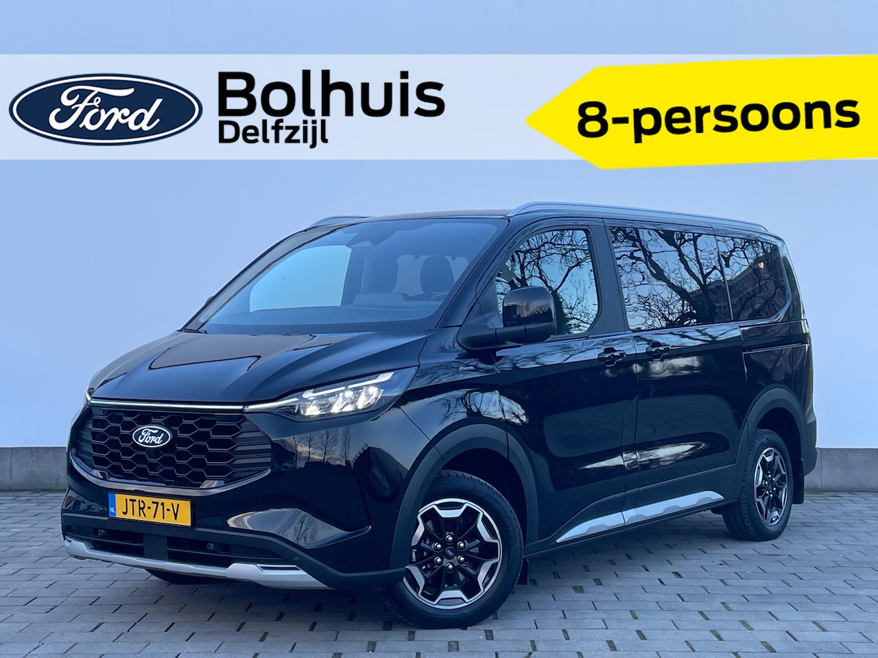 Ford Model T - Custom Active 340 2.5 PHEV 233 pk L1 8 persoons | Winter Pack | Camera | 2x schuifdeur | A - AutoWereld.nl