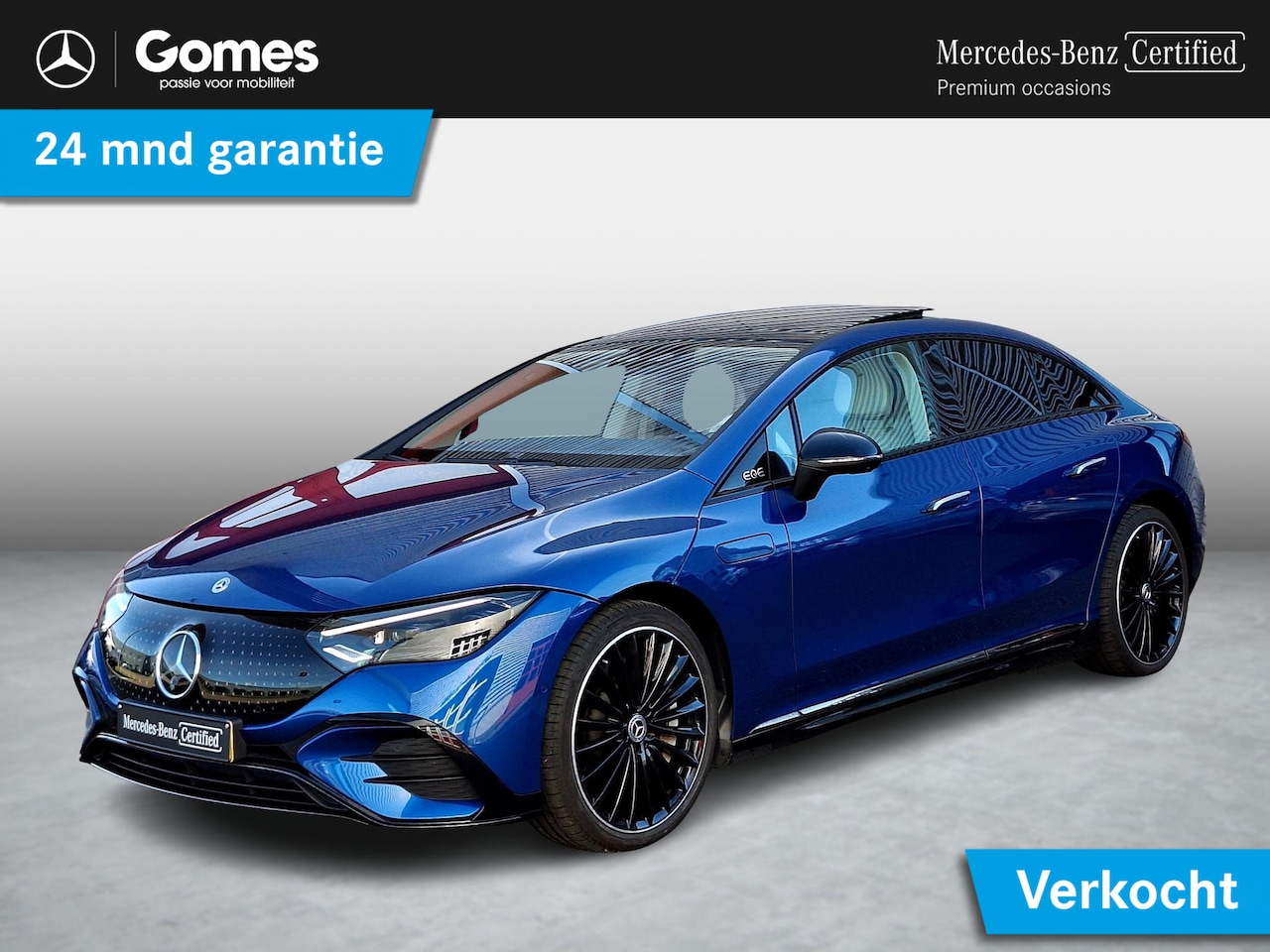 Mercedes-Benz EQE - 350+ AMG Line 91 kWh | Panoramadak | Night pakket | Burmester 3D | Rijassistentiepakket | - AutoWereld.nl