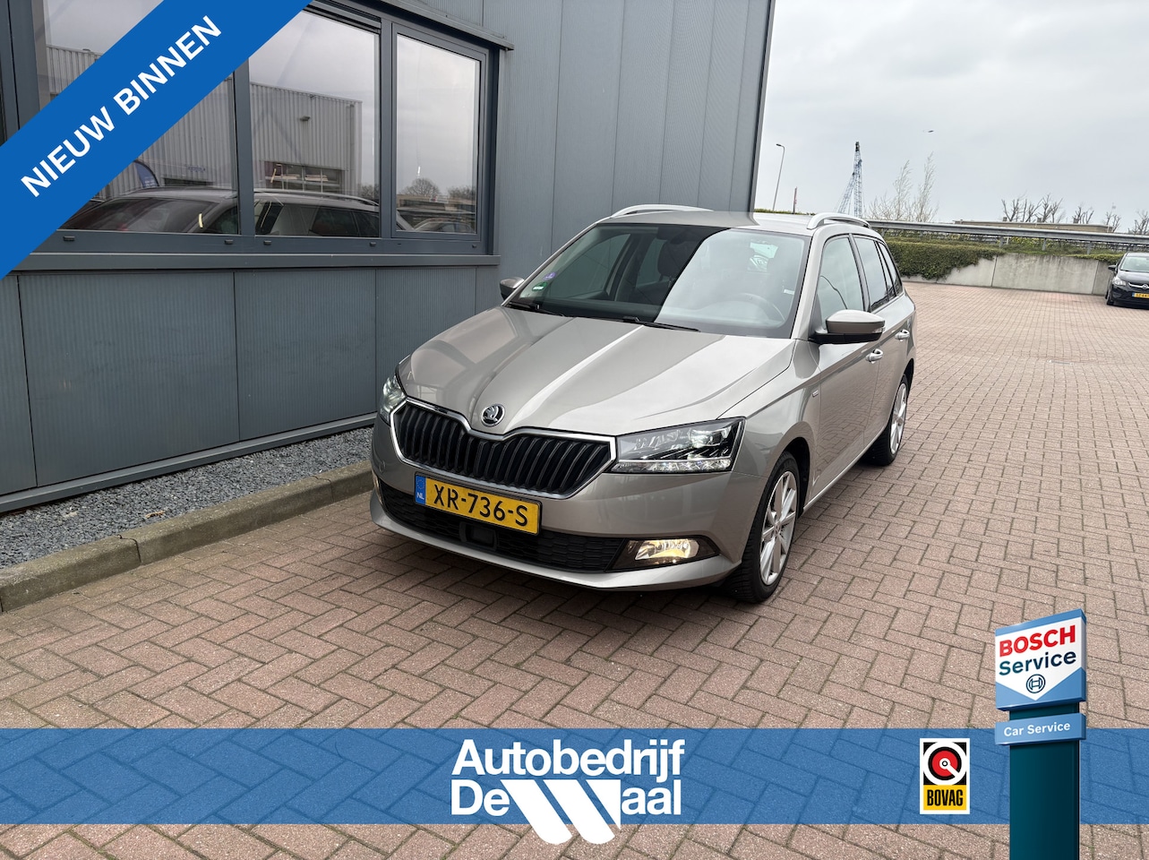 Skoda Fabia Combi - 1.0 TSi 95pk Clever Plus NAVI/CARPLAY/DODEHOEK/PDC/LED/16INCH/STOELVERWARMING - AutoWereld.nl