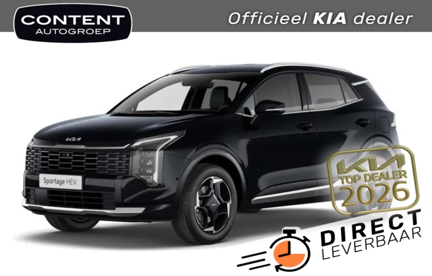 Kia Sportage - 1.6 T-GDi 230pk Hybrid AT6 GT-PlusLine - AutoWereld.nl