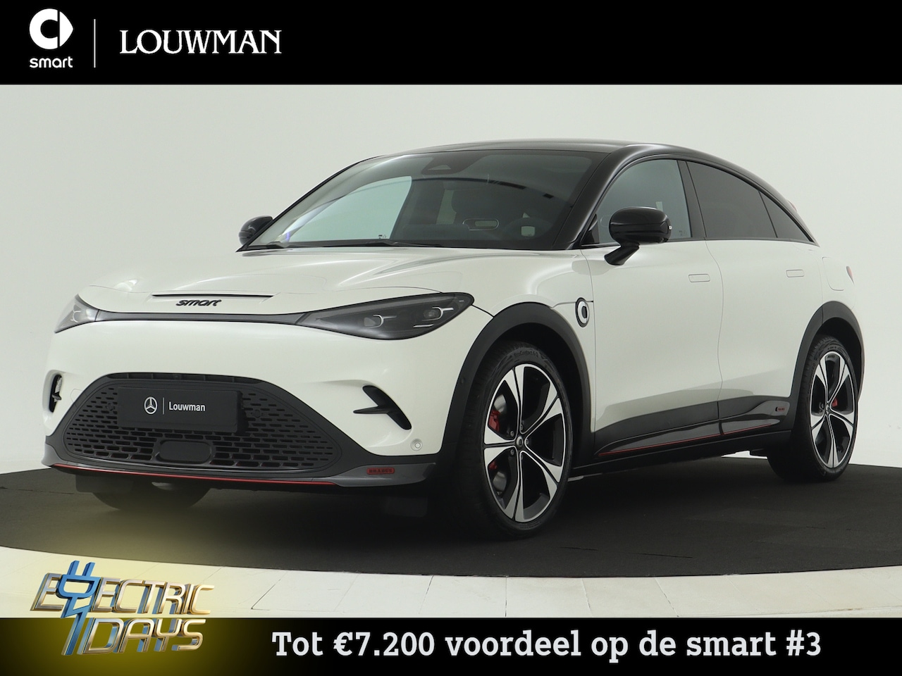 Smart #3 - BRABUS 66 kWh | VAN € 48.015 NAAR € 40.805 | Electric Days - AutoWereld.nl