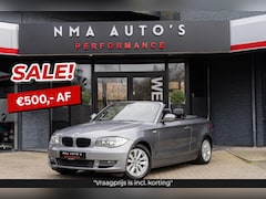 BMW 1-serie Cabrio - 118i High Executive NETTE AUTO / ONDERHOUDEN / AUTOMAAT /