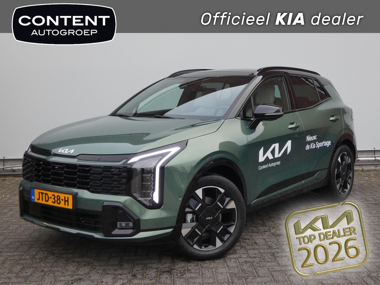 Kia Sportage - 1.6 T-GDi 288pk Plug-in Hybrid AT6 GT-PlusLine - AutoWereld.nl