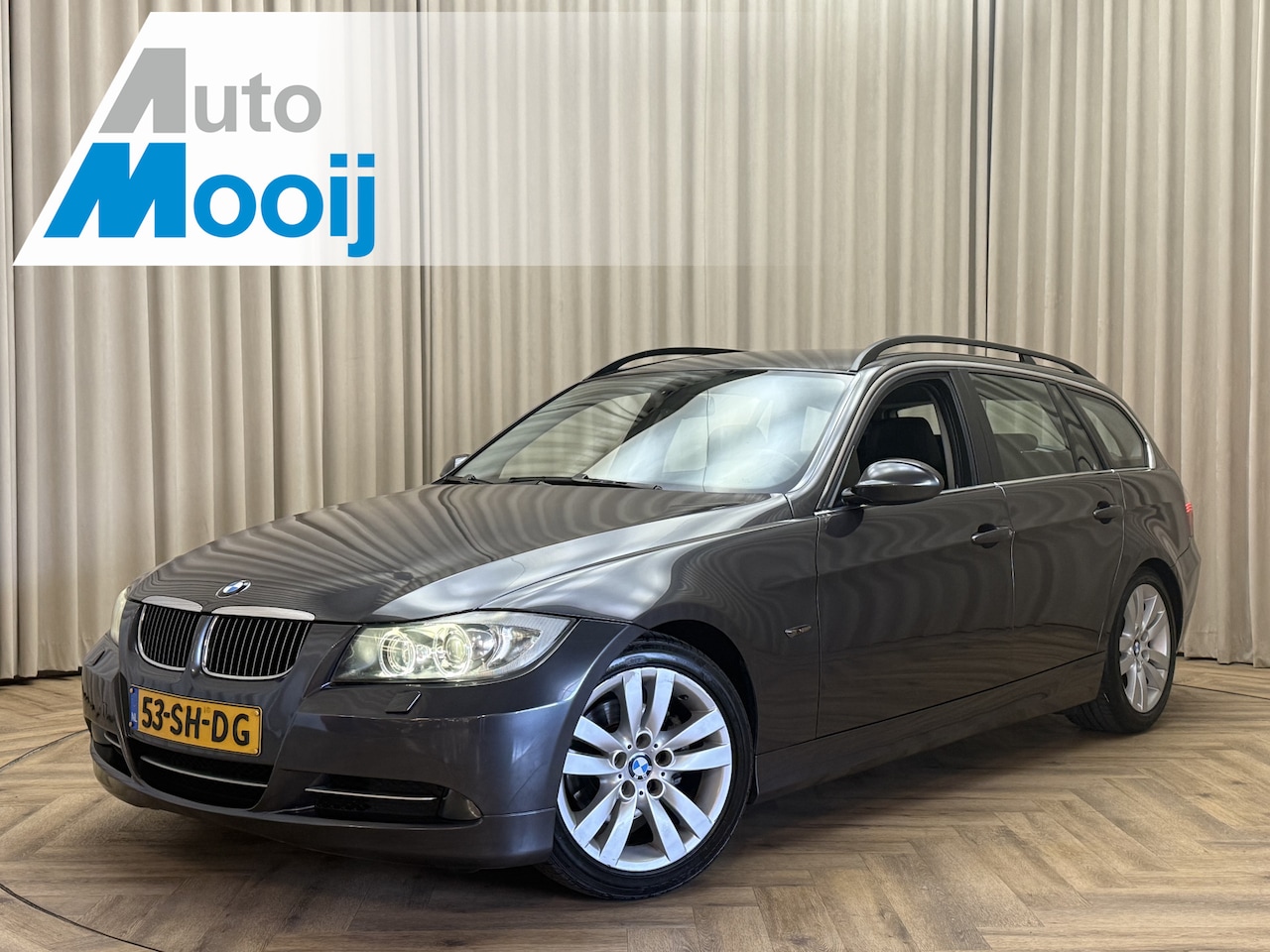 BMW 3-serie Touring - 325i Dynamic Executive Org.NL! / Uitklapbare Trekhaak / 1/2 Leder / Xenon / Cruise / ECC C - AutoWereld.nl