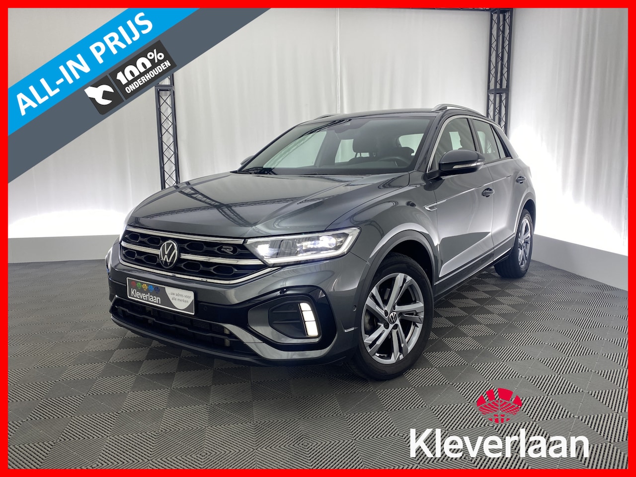 Volkswagen T-Roc - 1.5 TSI R-Line Automaat | 2X R-Line | CarPlay | Navi | Elek. Achterklep | ErgoActive Stoel - AutoWereld.nl