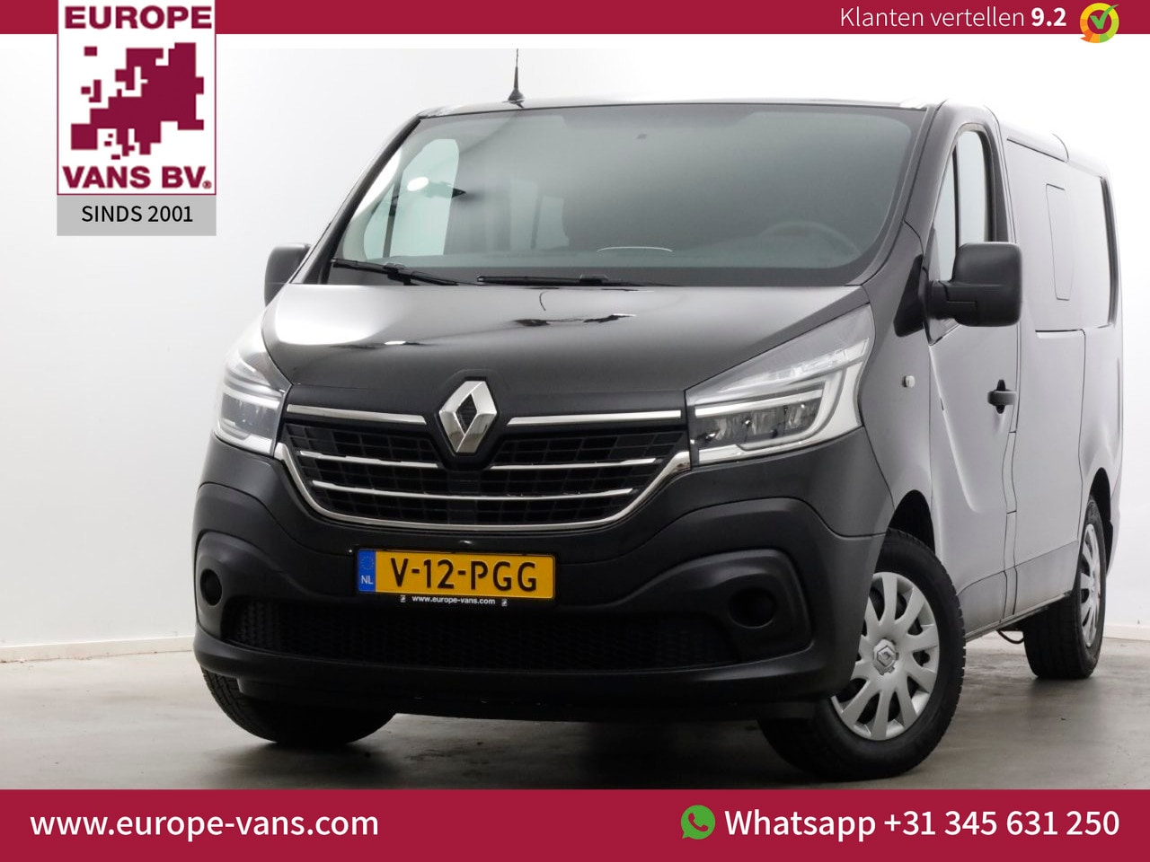 Renault Trafic - 2.0 dCi 145pk L1H1 D.C. Comfort Airco/Navi/LED 12-2020 - AutoWereld.nl