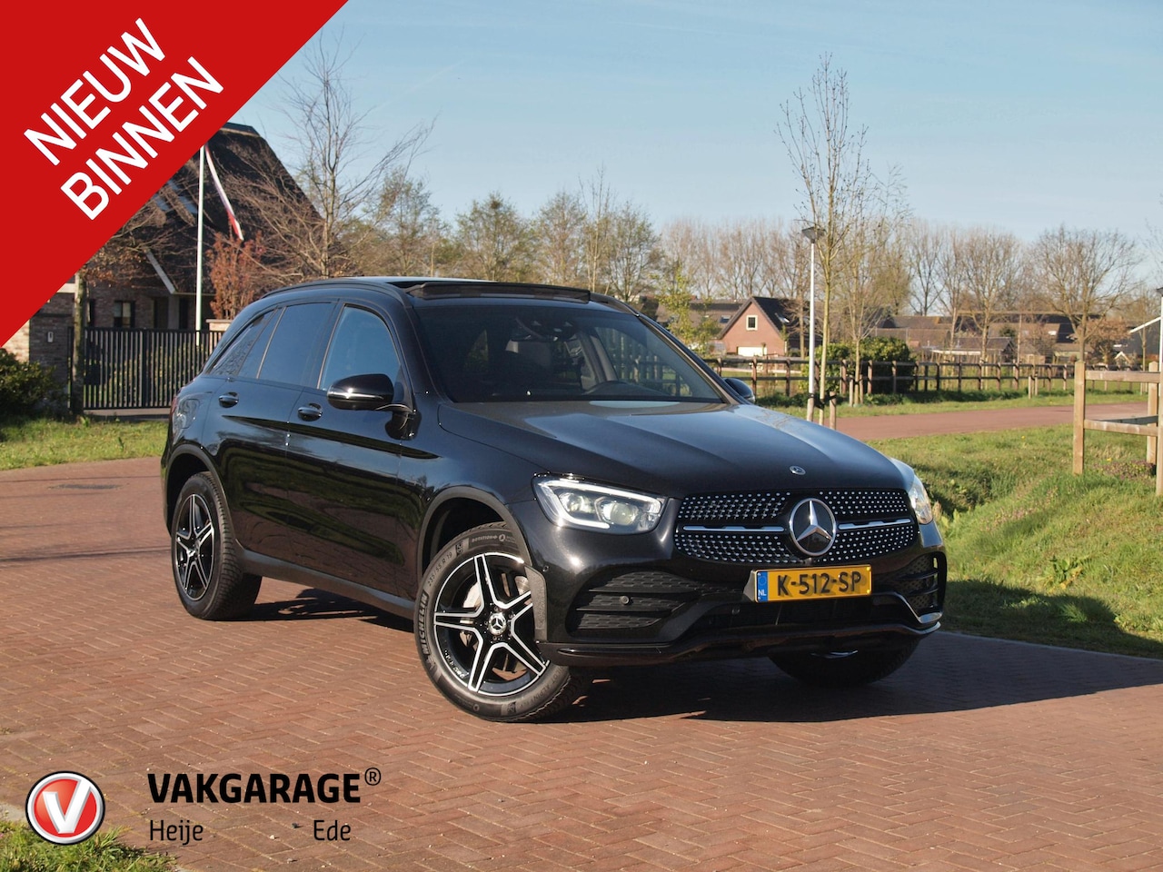 Mercedes-Benz GLC-klasse - 300e 4MATIC Business Solution AMG | Panoramadak | Trekhaak | 360 Camera | Sfeerverlichting - AutoWereld.nl