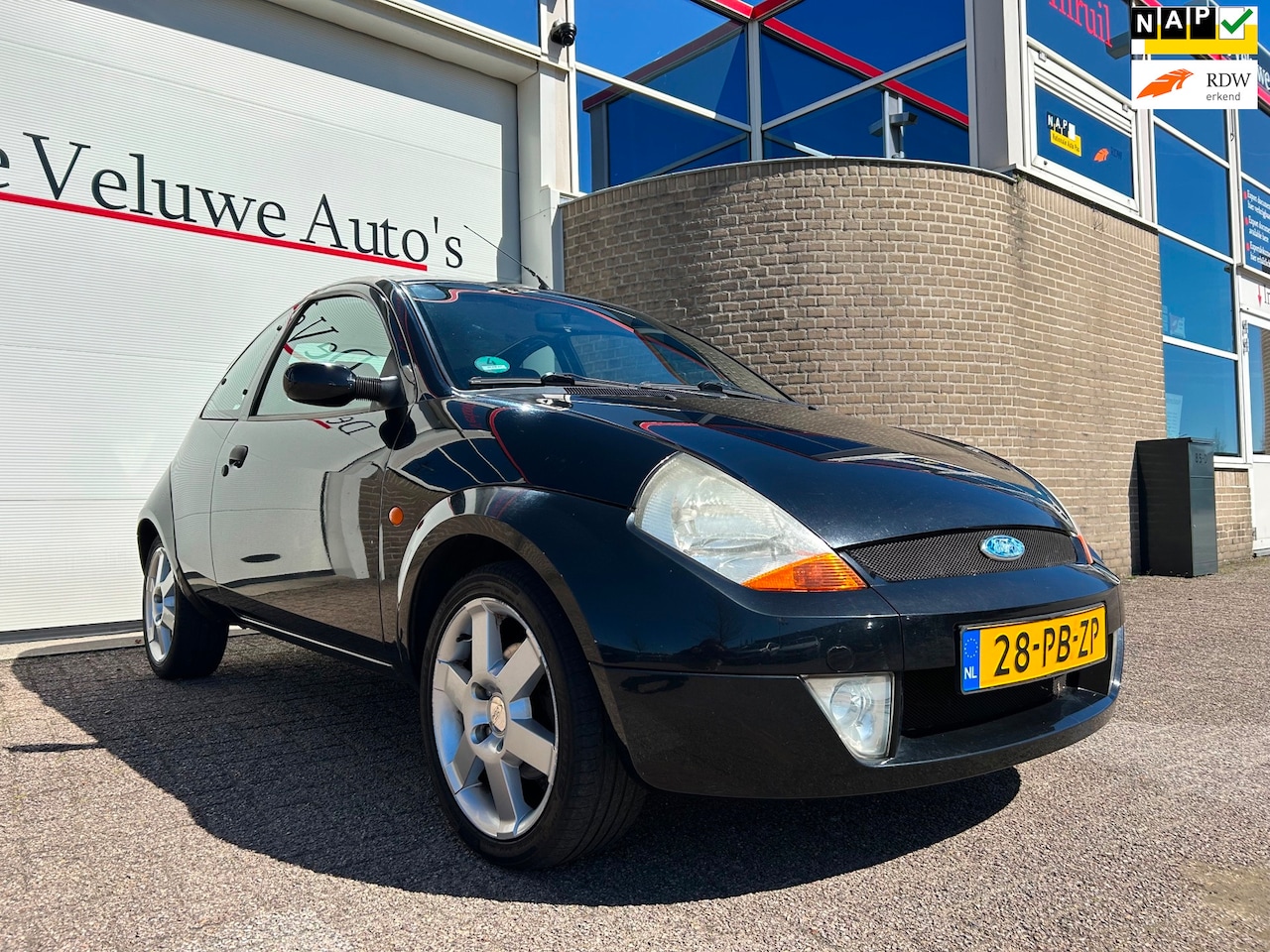 Ford Ka - 1.6 SportKa|95pk|Airco|Radio|Leder| - AutoWereld.nl