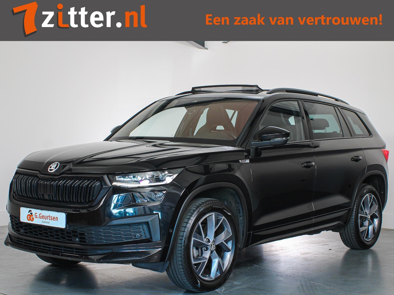 Skoda Kodiaq - 1.5 TSI Sportline Business 7-Persoons Panoramadak, Sportstoelen, Memory, LED, ACC - AutoWereld.nl