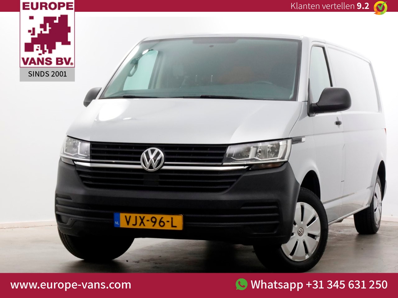 Volkswagen Transporter - T6.1 2.0 TDI 150pk DSG-Automaat Lang Airco/Achterklep 05-2021 - AutoWereld.nl