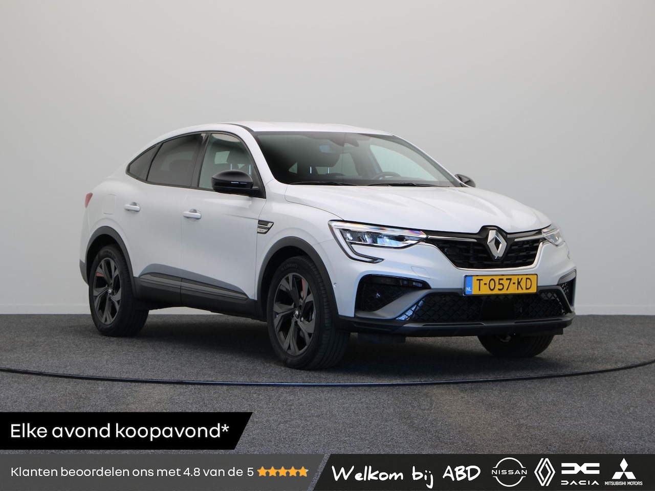 Renault Arkana - E-Tech Hybrid 145pk R.S. Line 1e Eigenaar | Dealeronderhouden | Stoel en stuur verwarming - AutoWereld.nl