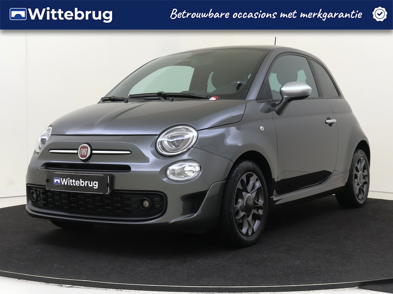 Fiat 500 - 1.0 Hybrid Rockstar Sport | Navigatie | Panorama Dak | Lichtmetalen Velgen | - AutoWereld.nl