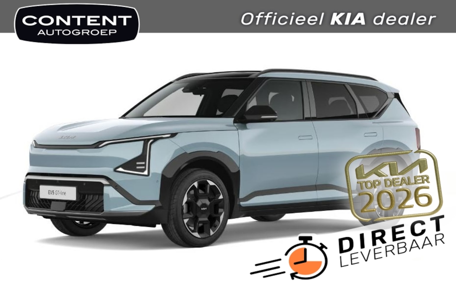Kia EV5 - 81,4 kWh 217pk 2WD GT-Line Business Edition | IN BESTELLING - AutoWereld.nl