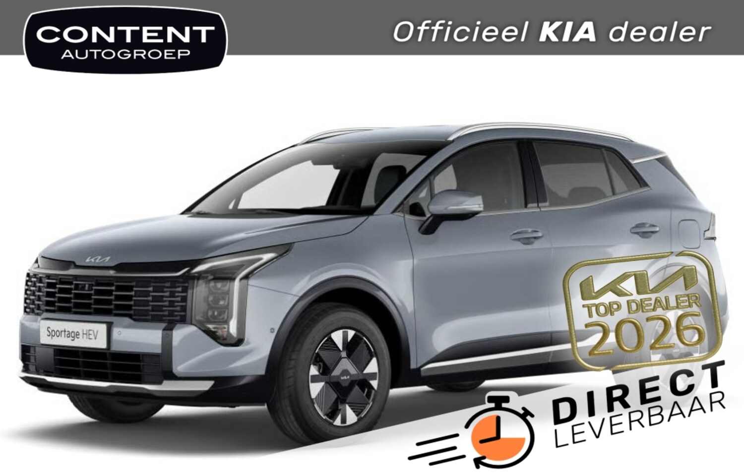 Kia Sportage - 1.6 T-GDi 239pk Hybrid AT6 ComfortLine | IN BESTELLING - AutoWereld.nl