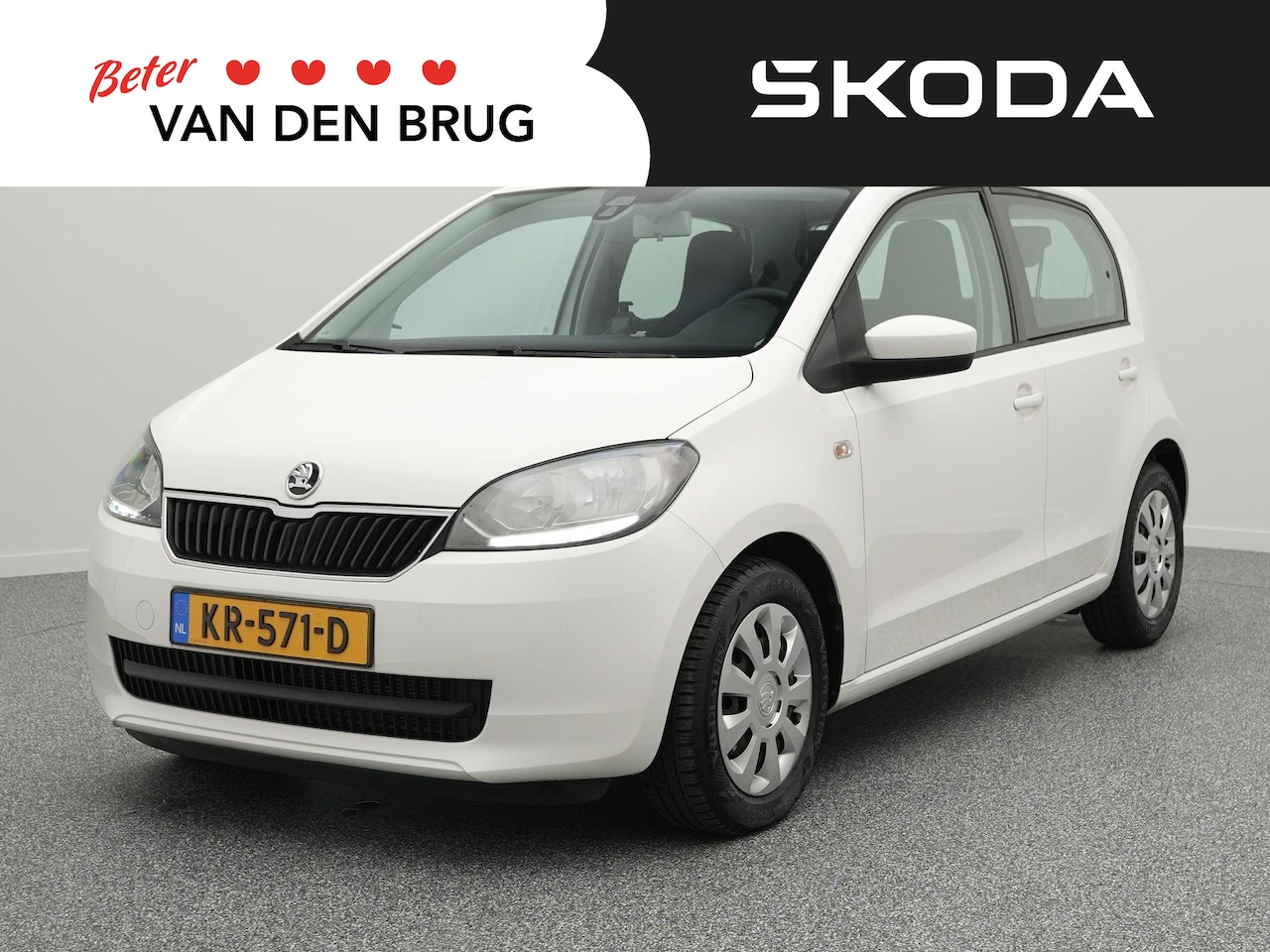 Skoda Citigo - 1.0 Greentech Ambition | Cruise control | Airco | Navigatie via smartphone | Bestuurdersst - AutoWereld.nl