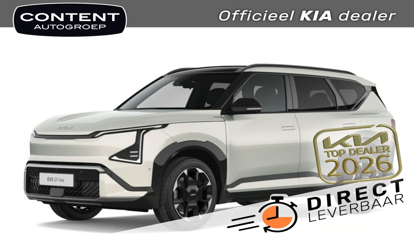 Kia EV5 - 81,4 kWh 217pk 2WD GT-Line Business Edition | IN BESTELLING IN MEERDERE KLEUREN! - AutoWereld.nl