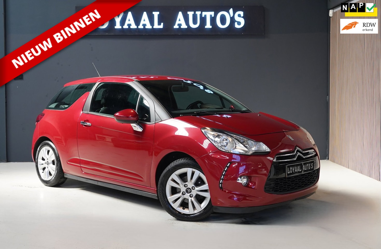 Citroën DS3 - 1.4 Chic | AIRCO | CRUISE | PDC | ELEK.RAMEN | APK | NAP. - AutoWereld.nl